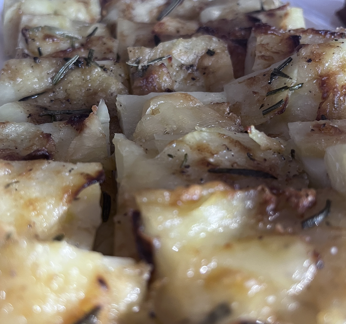 Torta salata di patate e parmigiano — colazione Cristina